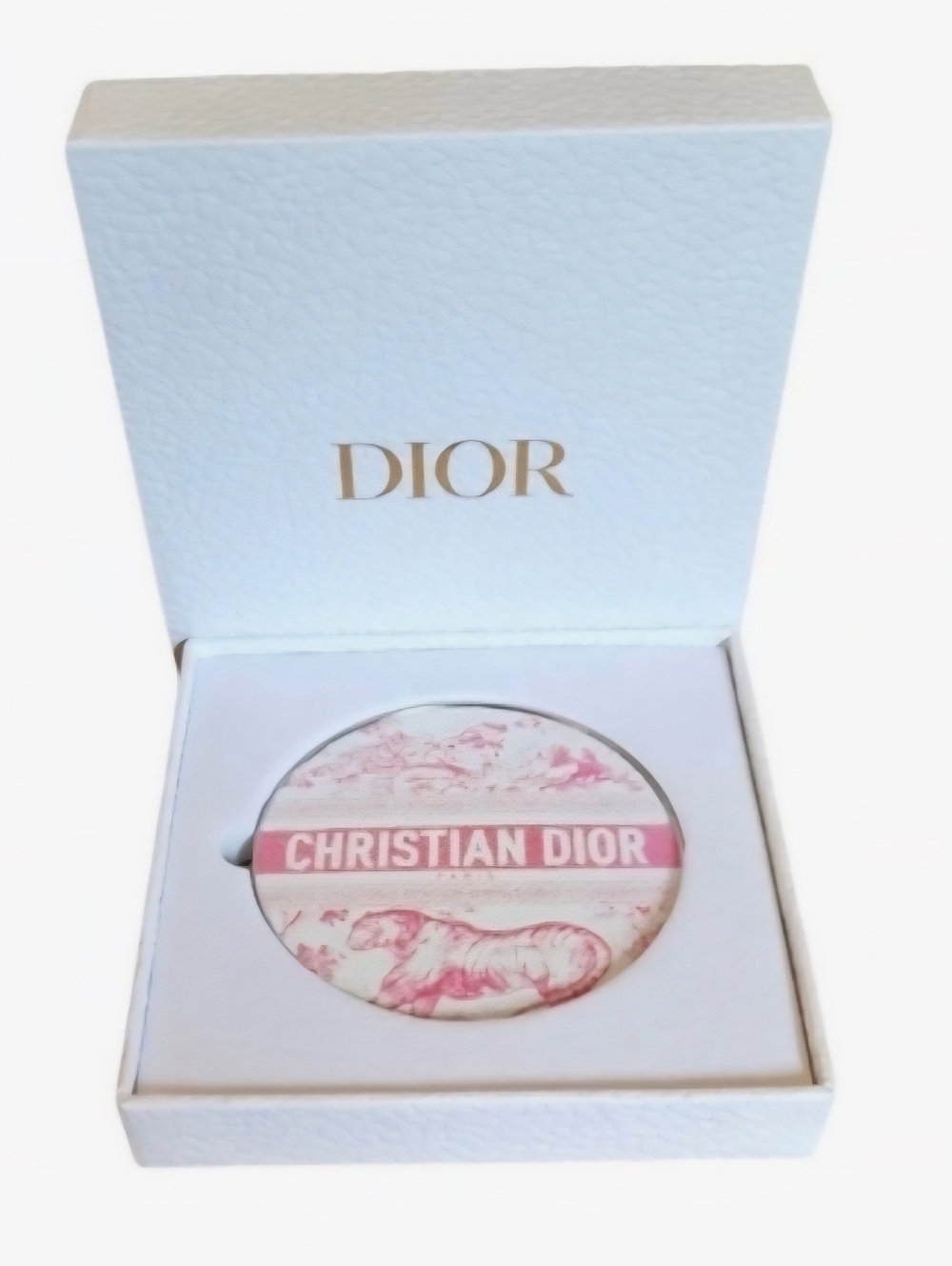 NEW Bundle Dior Double Slided Pink Mirror & Dior Lipstick Case - Picture 5 of 7